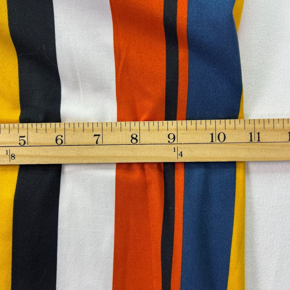 Striped Wide Leg Jumpsuit Women S Tie Front Festival Resort Multicolor Statement - Picture 12 of 15